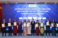 HANEL PT được vinh danh “Nhà cung ứng xuất sắc Việt Nam 2025” trong lĩnh vực điện tử